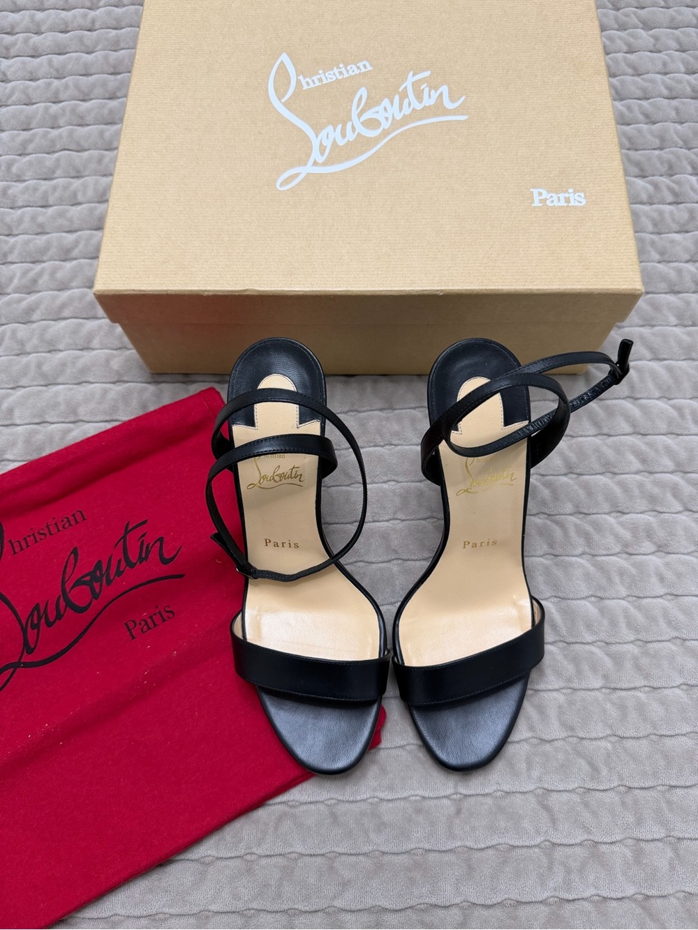 Christian Louboutin Loubi Queen 120mm Sandals